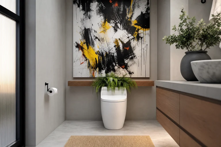 The Scale & Proportion Framework: 23 Above-Toilet Decor Ideas